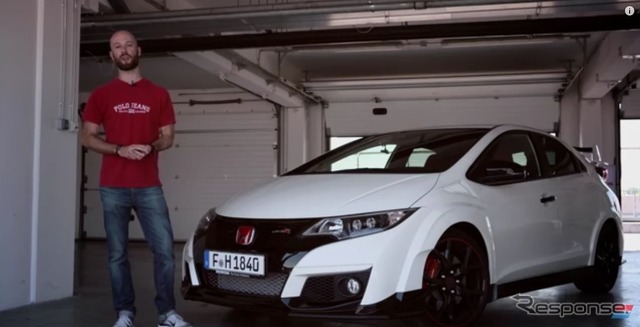 ホンダ シビック タイプR 新型をテストする英『Auto Trader』