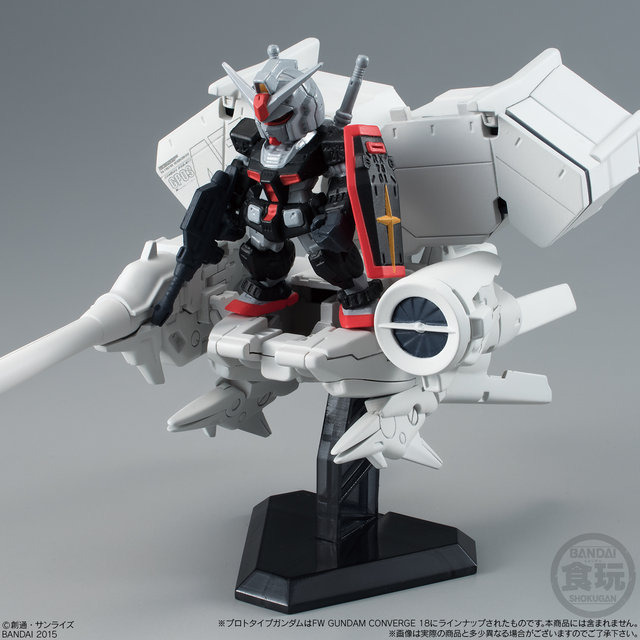 ほかの機体に乗せ替えてみる(プロトガンダムは別売りです)