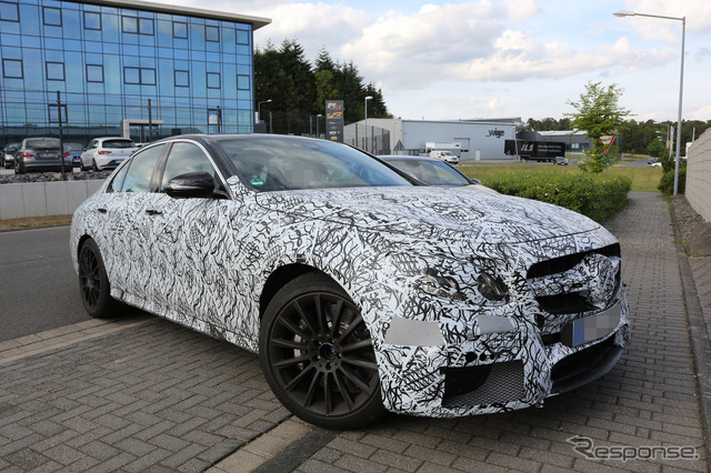 メルセデスベンツ E63 AMG 次期型 スクープ写真