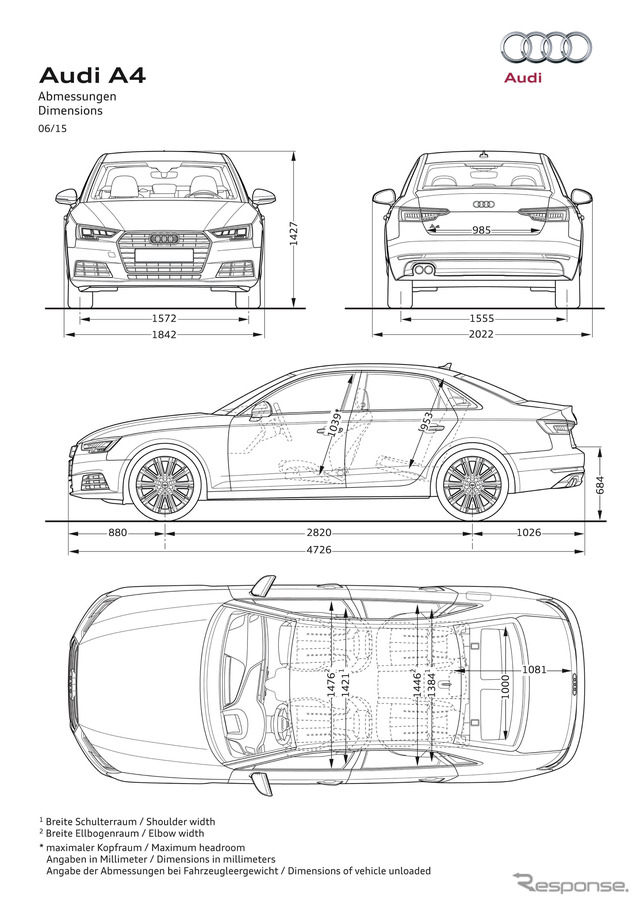 アウディ A4セダン 新型