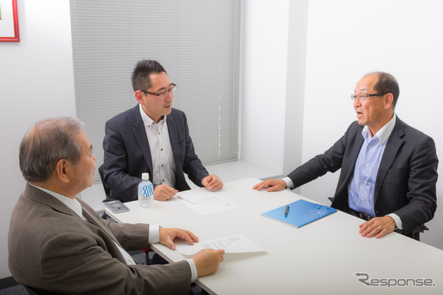 自動車評論家の松下宏氏、トヨタ田中義和主査、レスポンス三浦和也によるスペシャル対談