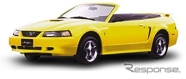 オープンカーは目立ってナンボ…『マスタング』特別仕様車