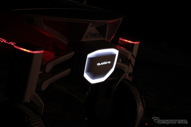 アウディの月面探査車（イメージ）