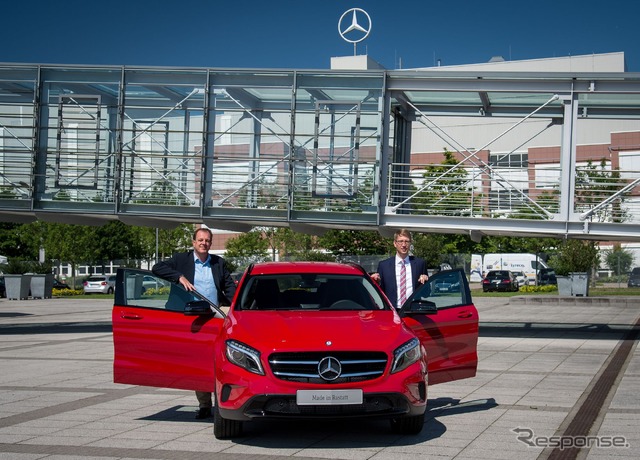 メルセデスベンツの独ラシュタット工場とGLA