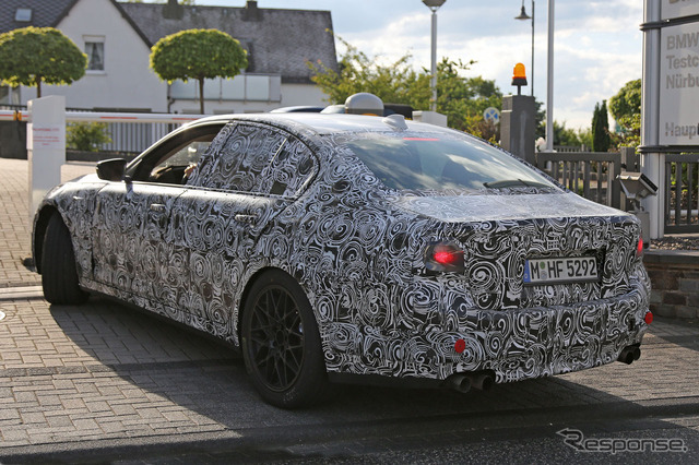 BMW M5 次期型 スクープ写真