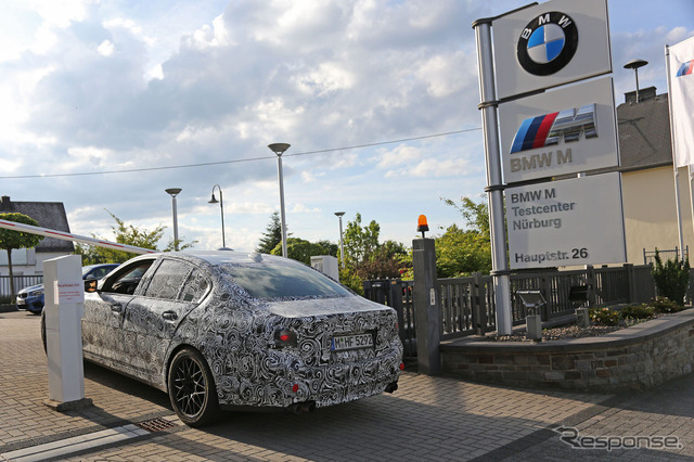 BMW M5 次期型 スクープ写真