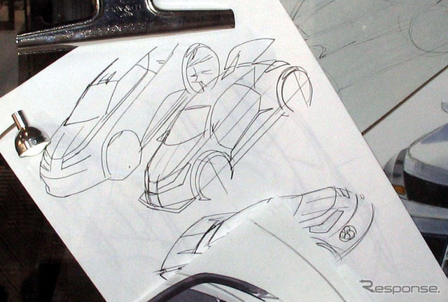 『攻殻機動隊×日産』…アニメに似つかわしくないリアリティ