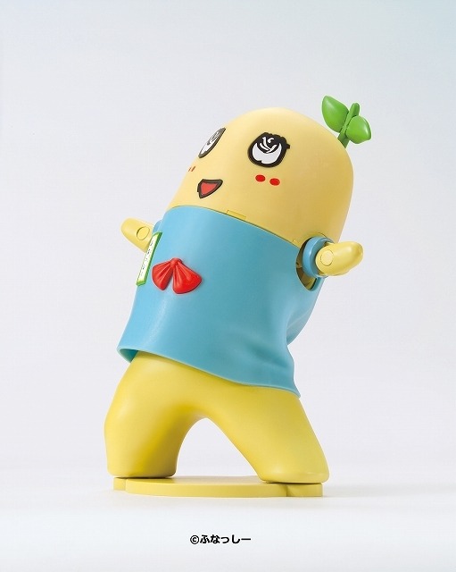「ふなっしー」のプラモデル、バンダイが発売 軟質素材であらゆるポージングを実現