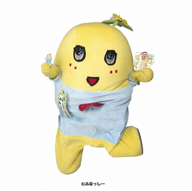 「ふなっしー」のプラモデル、バンダイが発売 軟質素材であらゆるポージングを実現