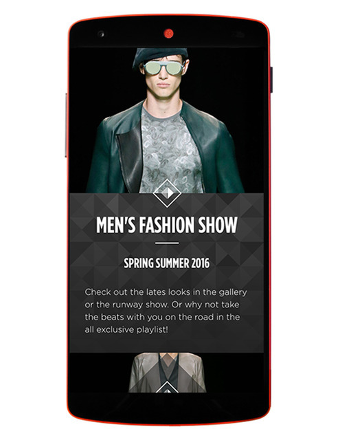 「ジョルジオ アルマーニ」がライブイベント「EMPORIO ARMANI SOUNDS」を気軽に楽しめるアプリをローンチ