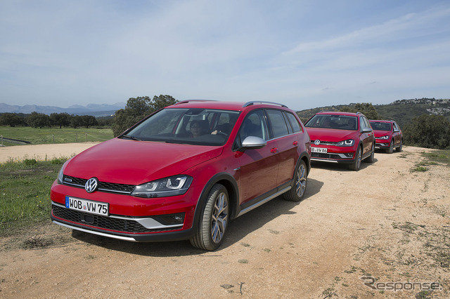 VW ゴルフオールトラック(海外モデル)
