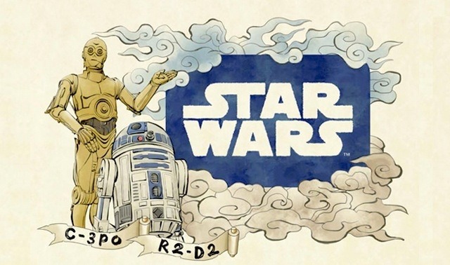 ドロイドねぶた/『スター・ウォーズ/フォースの覚醒』-(C) 2015Lucasfilm Ltd. & TM. All Rights Reserved
