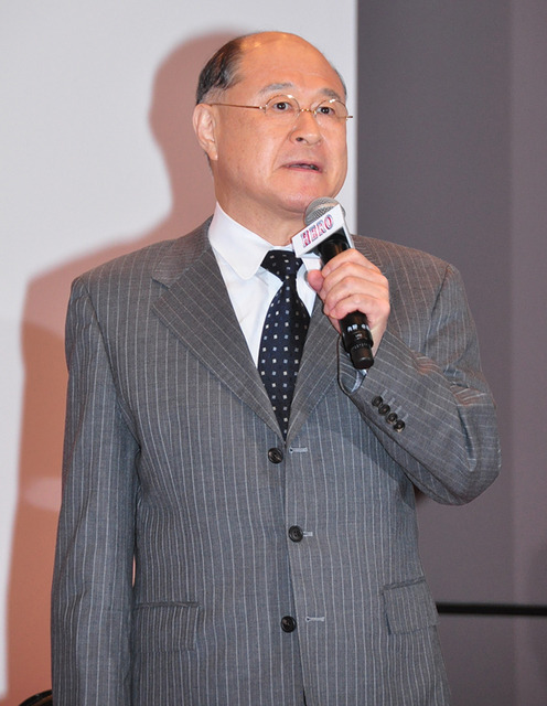 角野卓造/『HERO』完成報告会見