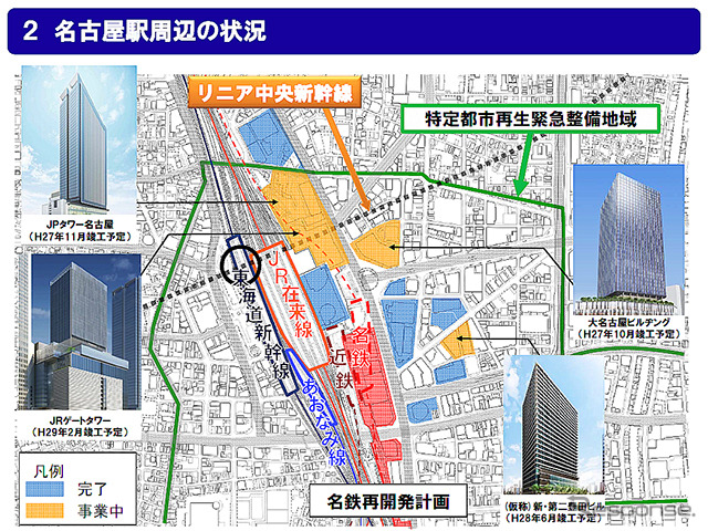 リニア中央新幹線の計画イメージ