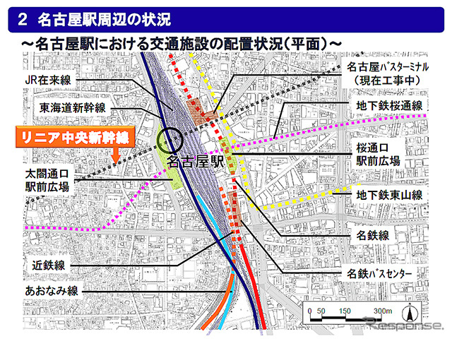リニア中央新幹線の計画イメージ