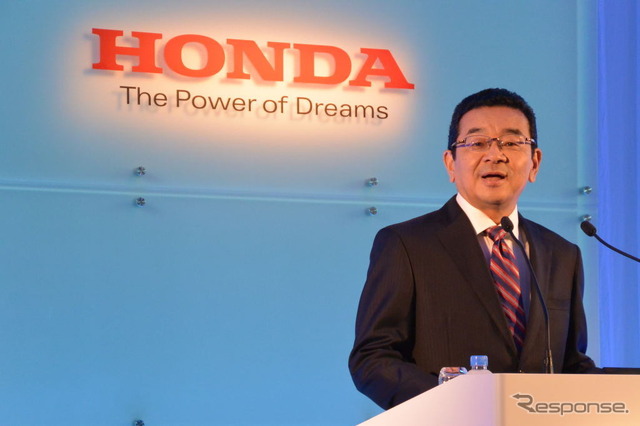 ホンダ 八郷隆弘 社長会見
