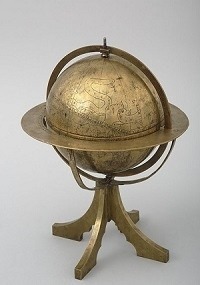 アラブ=クーフィー様式の天球儀(C)gallica.bnf.fr / BnF