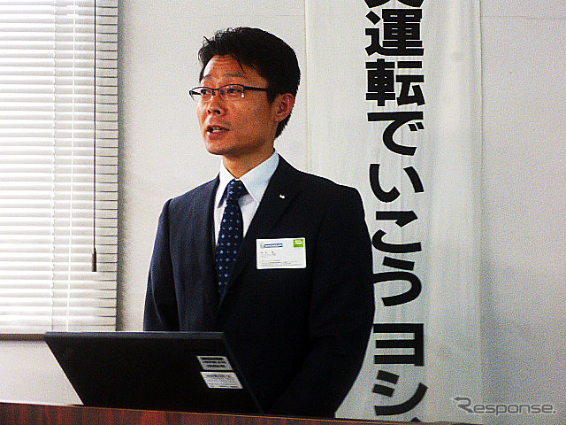 日本ミシュランタイヤ・トラックバスタイヤ事業部マネージャーの秋田修氏