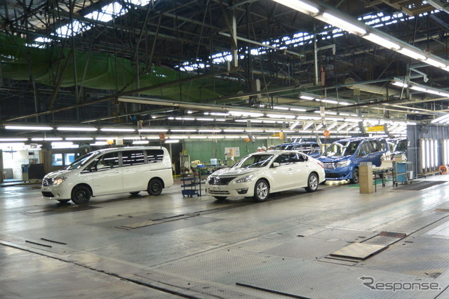 日産自動車九州 生産ライン