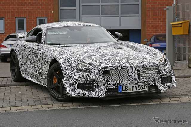 メルセデス AMG GT3 プロトタイプ スクープ写真