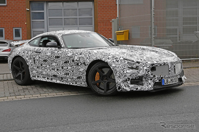 メルセデス AMG GT3 プロトタイプ スクープ写真