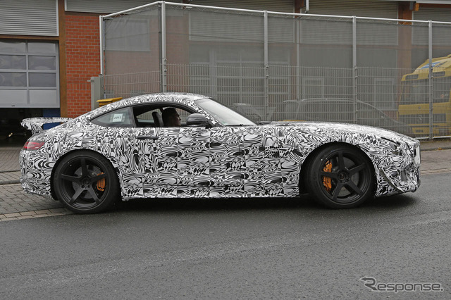 メルセデス AMG GT3 プロトタイプ スクープ写真