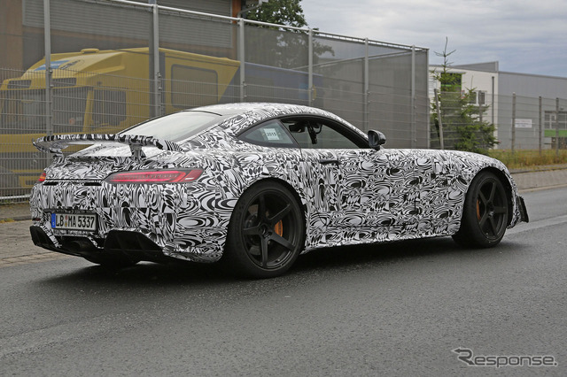メルセデス AMG GT3 プロトタイプ スクープ写真