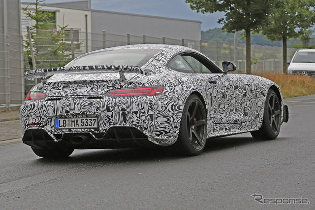 メルセデス AMG GT3 プロトタイプ スクープ写真