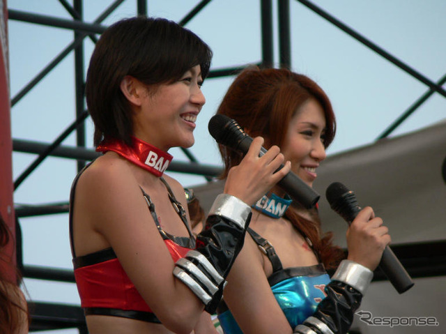 【鈴鹿8耐】変身! レースクイーン写真蔵…第17弾、仮面ライダーカブト