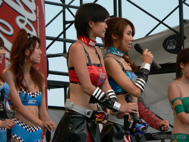 【鈴鹿8耐】変身! レースクイーン写真蔵…第17弾、仮面ライダーカブト