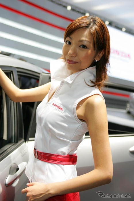 【オートギャラリー06】コンパニオン写真蔵…その57、ホンダ続々
