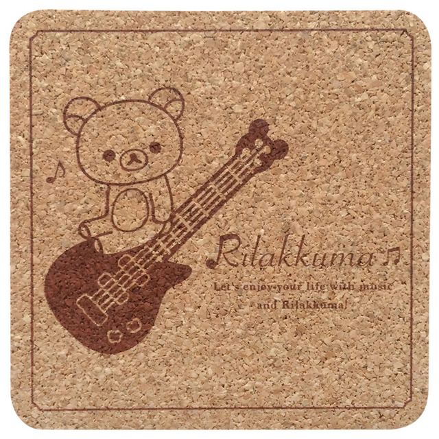 コラボグッズ「コースター」 (C)2015 San-X Co., Ltd. All Rights Reserved.