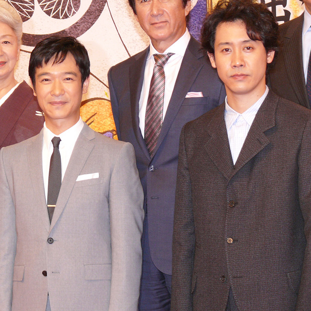 堺雅人、大泉洋/NHK大河ドラマ「真田丸」キャスト発表会見