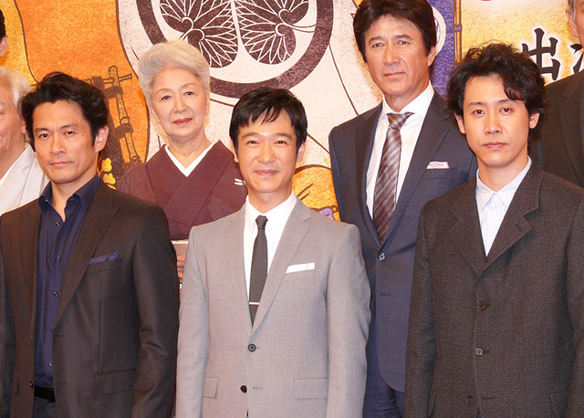 内野聖陽、堺雅人、大泉洋/NHK大河ドラマ「真田丸」キャスト発表会見