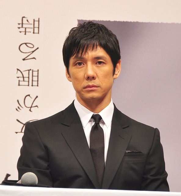 西島秀俊/『女が眠る時』記者会見