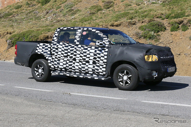 シボレーコロラド ZR2 開発車両 スクープ写真