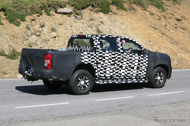 シボレーコロラド ZR2 開発車両 スクープ写真