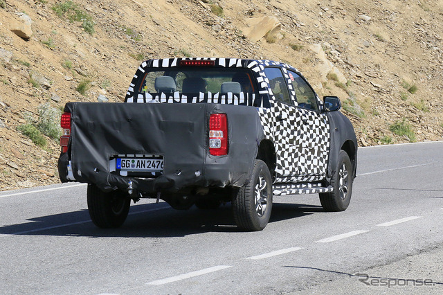 シボレーコロラド ZR2 開発車両 スクープ写真
