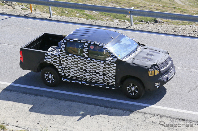 シボレーコロラド ZR2 開発車両 スクープ写真
