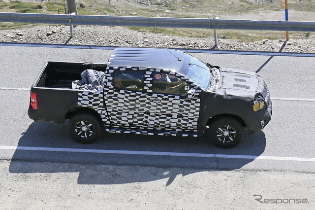 シボレーコロラド ZR2 開発車両 スクープ写真