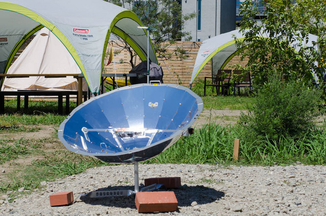 再生可能エネルギーを体験!太陽の力を使ったソーラークッキング「GREEN POWER KITCHEN」
