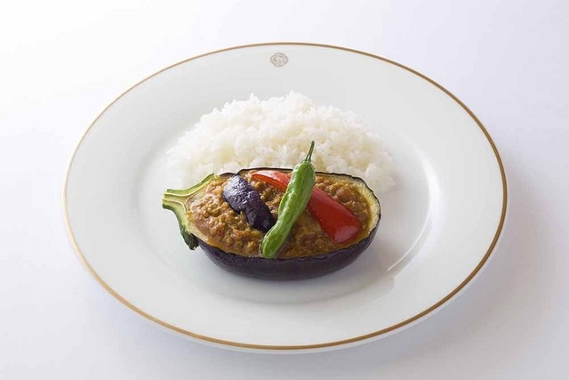 <8月>茄子と豚肉のキーマカリーライス 2,052円