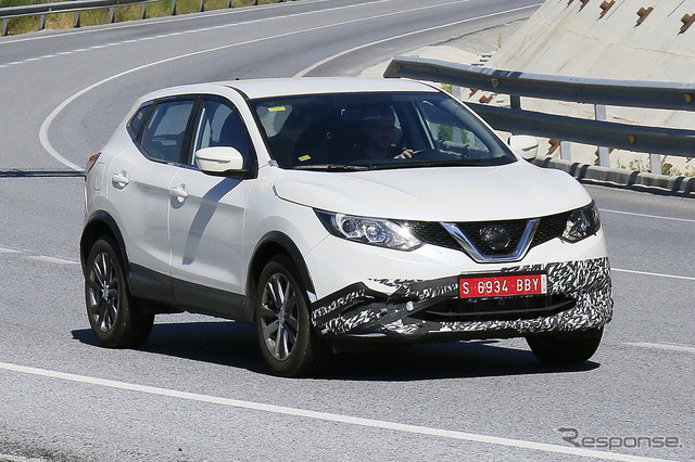 日産キャシュカイ スクープ写真