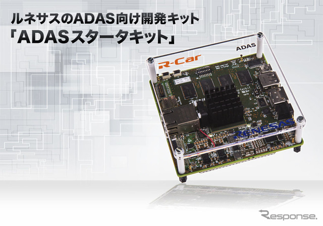 ルネサスのADAS向け開発キット「ADASスタータキット」
