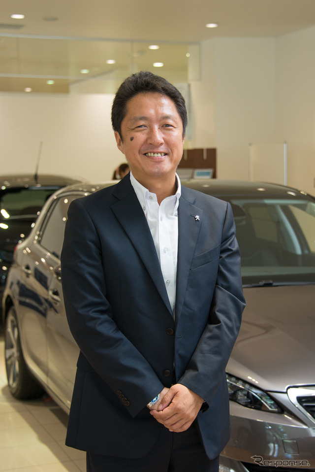 PEUGEOT中央ショールーム 大竹秀和さん