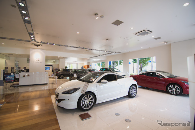 PEUGEOT中央ショールーム