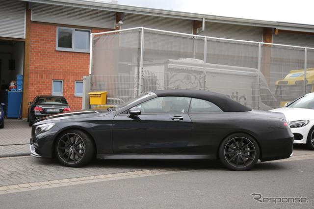 メルセデスS63 AMG スクープ写真