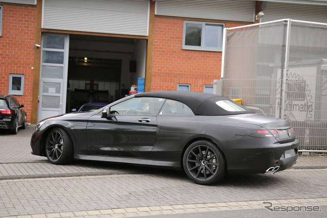 メルセデスS63 AMG スクープ写真