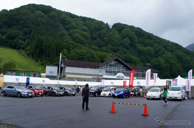 ジャパンEVラリー2015(長野県白馬村)