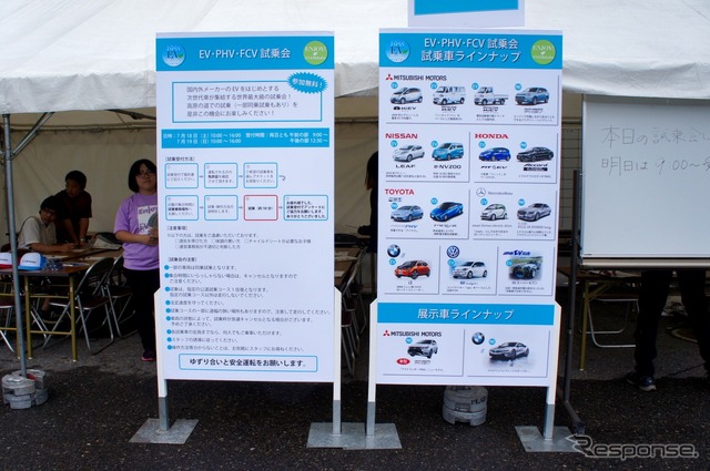 ジャパンEVラリー2015(長野県白馬村)